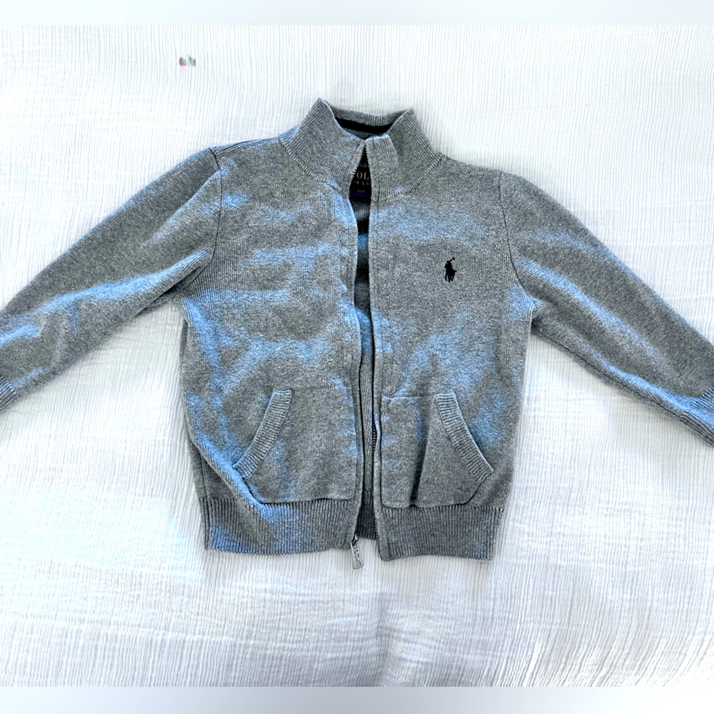 Lauren Ralph Zip Up Sweater